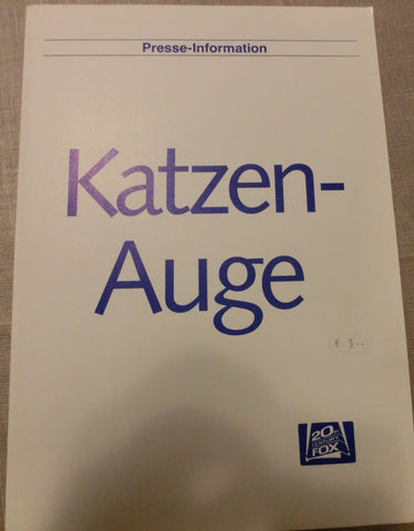 Katzenauge Presseheft