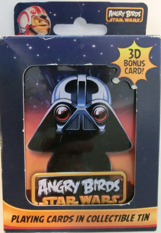 Star Wars Angry Birds Playing Cards in Collectible Tin Box