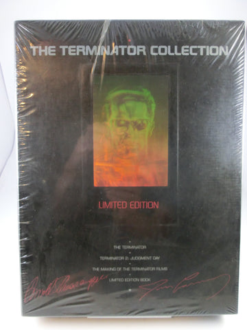 The Terminator Collection Box mit 3D-Cover, VHS Video