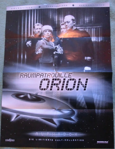 Raumpatrouille Orion Plakat - Flyer aus der Orion -Alphabox, 56 x 42 cm