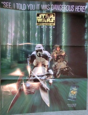 Star Wars Endor Card Game - A1 Poster