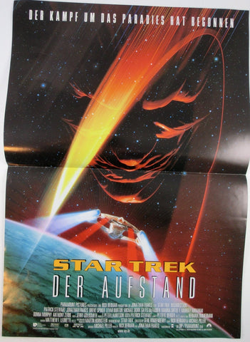 Star Trek Der Aufstand kleines Plakat A3 , 42 x 30 cm