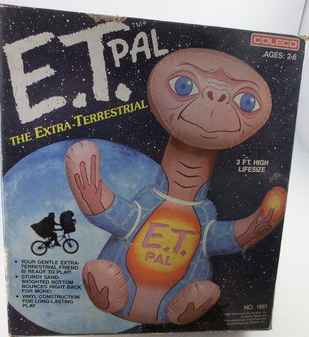 E.T. Der Ausserirdische aufblasbare Standfigur 3 feet ( 92 cm) Coleco 1982