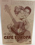 Café Europa / G.I. Blues ( Elvis ) Filmprogramm