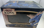 D&D Dungeons & Dragons Gargantuan Blue Dragon Figur