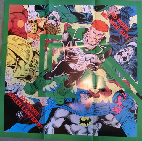 No more Mr. Nice Guy - Us-Promo Poster / Green Lantern ( Gardner )