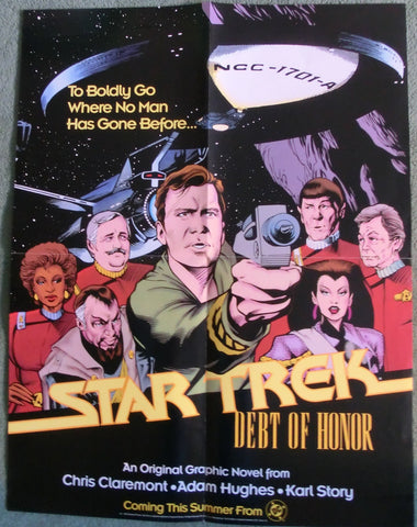 Star Trek Dept of Honor 59 x 42 cm US-Promo-Poster 1992