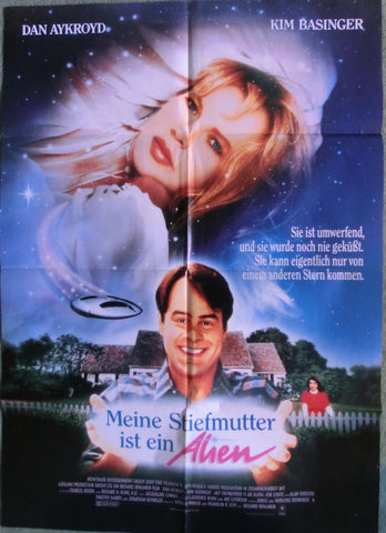 Meine Stiefmutter ist ein Alien Plakat (Bassinger/Aykroyd)