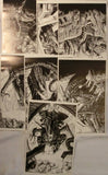 Aliens Portfolio - seven Plates by Mark A. Nelson plus Mini Comic