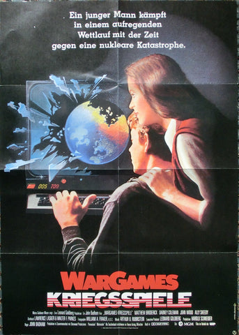 Wargames - Kriegsspiele Plakat A1