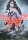 Superman vs Batman Motiv Wonder Woman Teaser -Doppelseitiges Plakat A1