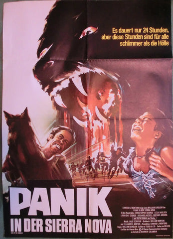 Panik in der Sierra Nova Plakat A1