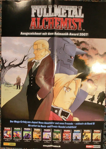 Full Metal Alchemist Poster 60 x 42 cm