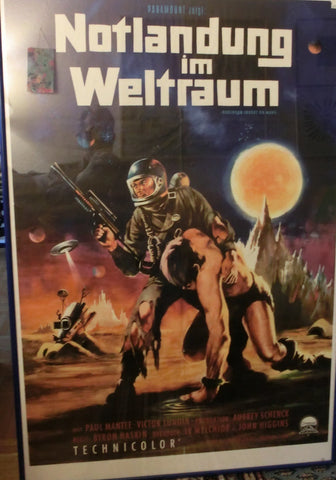 Notlandung im Weltraum Plakat A1