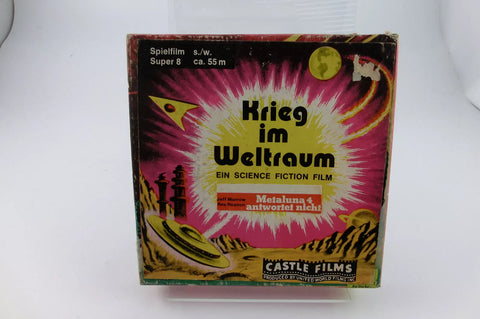 Krieg im Weltraum (Metaluna 4 antwortet nicht) Super 8 Karton