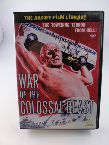 War of the Colossal Beast NTSC-DVD